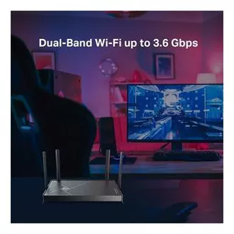 TP-Link Archer BE230 - BE3600 Wi-Fi 7 usmerjevalnik, 1x2,5G WAN, 1x2,5G LAN, 3xGLAN, USB 3.0, HomeShield, EasyMesh