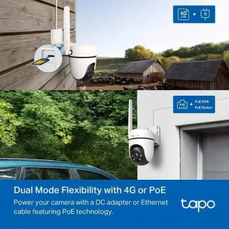 TP-Link Tapo C501GW - Zunanja kamera 4G LTE, LTE/LAN, 2 MP (1920x1080), 122°, ONVIF