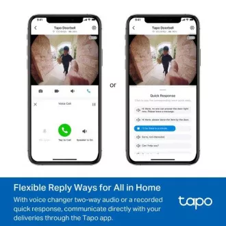 TP- Link Tapo D235 Videokamera z vratnim zvoncem