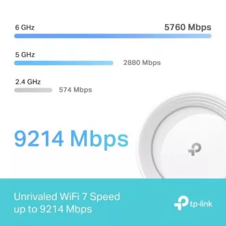 TP-Link Deco BE65(3-pack) BE9300 Tri-band Mesh WiFi 7 sistem za celoten dom, 4x 2,5GLAN, USB, 2,4/5/6GHz, HomeShi