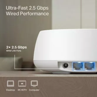 TP-Link Deco BE25(1 pakiranje) - BE3600 Mesh WiFi 7 sistem za celotno gospodinjstvo TP-Link Deco BE25(1 pakiranje) - BE3600 Mesh WiFi 7 sistem za celotno gospodinjstvo