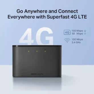 Mercusys MT110 - 4G LTE mobilni N150 Wi-Fi modem in usmerjevalnik Mercusys MT110 - 4G LTE mobilni N150 Wi-Fi modem in usmerjevalnik