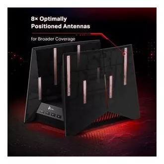 TP-Link Archer GE800 - BE19000, 1x10GLAN, 2x2.5GLAN, 4xLAN, 1x USB 3.0, tripasovni gaming Wi-Fi 7 usmerjevalnik, HomeShiel™, EasyMesh™