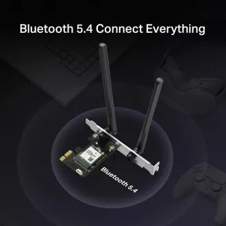 Mercusys MA70XE - adapter Wi-Fi 6 PCIe z Bluetooth 5.4 AX1800