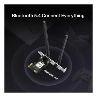 Mercusys MA70XE - adapter Wi-Fi 6 PCIe z Bluetooth 5.4 AX1800