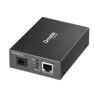 TP-Link MC212CS-20 Omada gigabitni WDM medijski pretvornik TP-Link MC212CS-20 Omada gigabitni WDM medijski pretvornik