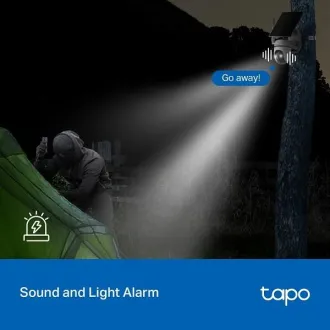 TP-Link Tapo C615 KIT - Komplet vrtljivih varnostnih kamer 4G LTE s solarno ploščo