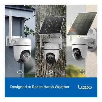 TP-Link Tapo C615 KIT - Komplet vrtljivih varnostnih kamer 4G LTE s solarno ploščo