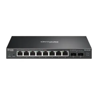 TP-Link ES210X-M2 Omada 8-vratni 2,5G BASE-T stikalo z enostavnim upravljanjem in 2 režama za 10GE SFP TP-Link ES210X-M2 Omada 8-vratni 2,5G BASE-T stikalo z enostavnim upravljanjem in 2 režama za 10GE SFP