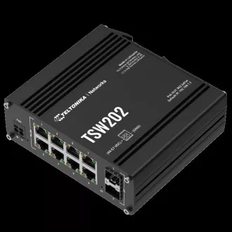 Teltonika PoE  L2 upravljano stikalo 8 10/100/1000, 2x SFP - TSW202
