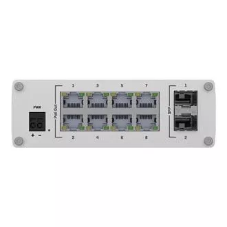 Teltonika PoE  stikalo brez upravljanja, 8, 10/100/1000, 2x SFP vrata - TSW200