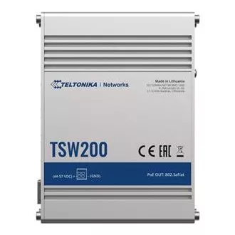 Teltonika PoE  stikalo brez upravljanja, 8, 10/100/1000, 2x SFP vrata - TSW200