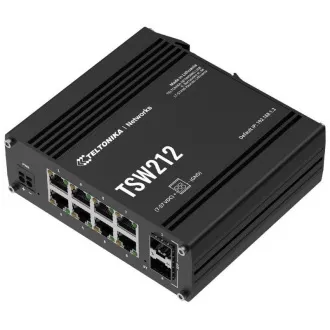Teltonika L2/L3 upravljano stikalo 8 10/100/1000, 2x SFP - TSW212