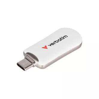 VERBATIM Plectra 128 GB USB-C 3.2 Gen 1 bela