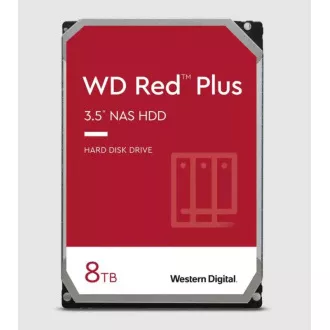WD RED PLUS NAS WD80EFPX/8TB/3,5"/256 MB predpomnilnika/5640 vrtljajev na minuto/215 MB/s/CMR WD RED PLUS NAS WD80EFPX/8TB/3,5"/256 MB predpomnilnika/5640 vrtljajev na minuto/215 MB/s/CMR