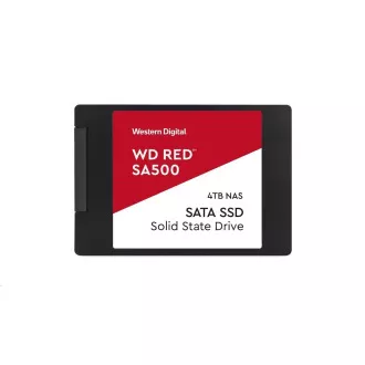 WD RED 3D NAND SSD WDS400T2R0A 4TB SATA/600, (R:560, W:530MB/s), 2,5