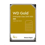 WD GOLD WD4004FRYZ 4TB SATA/ 6Gb/s 256 MB predpomnilnika 7200 vrtljajev na minuto, CMR, Enterprise