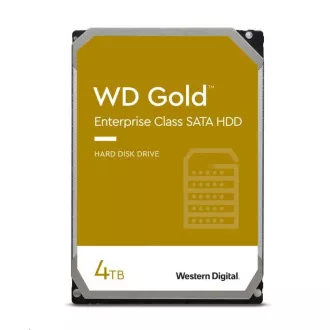WD GOLD WD4004FRYZ 4TB SATA/ 6Gb/s 256 MB predpomnilnika 7200 vrtljajev na minuto, CMR, Enterprise