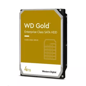 WD GOLD WD4004FRYZ 4TB SATA/ 6Gb/s 256 MB predpomnilnika 7200 vrtljajev na minuto, CMR, Enterprise