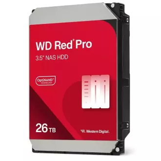 WD RED Pro NAS WD260KFGX 26TB SATAIII/600 512 MB predpomnilnika, 272 MB/s, CMR
