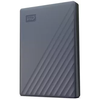 WD My Passport Portable 2TB Ext. USB3.2/USB-C Silikonsko siva