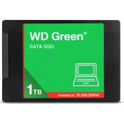 WD GREEN 3D NAND SSD WDS100T5G0A 1TB, SATA III 6Gb/s, 545 MB/s, 2,5"