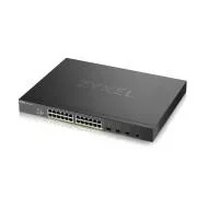 Zyxel XGS1935-28HP, pametno upravljano stikalo PoE z 28 priključki Lite-L3, 24x Gigabit PoE in 4x 10G SFP , hibridni način, samostojno o