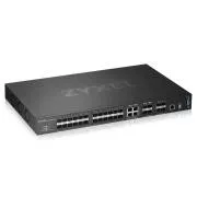 Zyxel CX4800-56F, EU, 48-portno 10/25G L3 agregacijsko optično stikalo z 8 100G priključki (z dvema napajalnikoma AC)