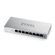 Zyxel GS1200-8HP v3, namizni stikalo z 8 gigabitnimi PoE  vrati, upravljanje prek spleta, 4x PoE, 68 vatov
