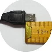Kabel micro USB 2.0, A-B 1,8 m z daljšim priključkom