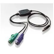 ATEN pretvornik USB na 2xPS/2, tipke   miška, žični