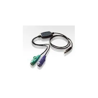 ATEN pretvornik USB na 2xPS/2, tipke miška, žični ATEN pretvornik USB na 2xPS/2, tipke miška, žični