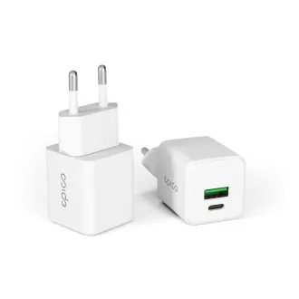 Napajalnik Epico UltraBoost GaN 20W EA20 - Bela