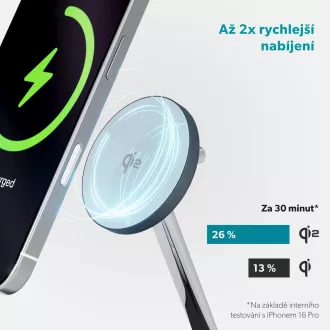 Epico UltraBase Qi2 2v1 Mag  stojalo EX40-črna