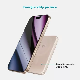 Epico Qi2 5000mAh Alu Mag PowerBank EM51 - roza Epico Qi2 5000mAh Alu Mag PowerBank EM51 - roza