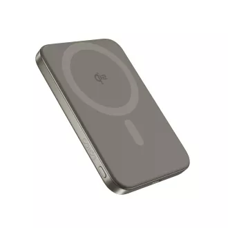 Epico Qi2 5000mAh Alu Mag  PowerBank EM51 - titan