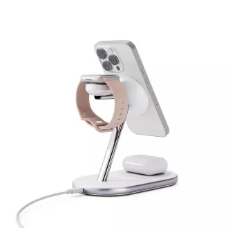 Epico Qi2 3v1 Mag  polnilno stojalo EX60 - belo