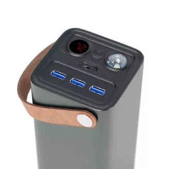 Epico večnamenska napajalna banka iz aluminija - 46200 mAh