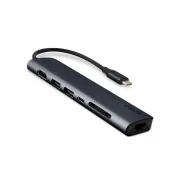 Epico 7v1 aluminijasto vozlišče USB-C 8K - črnilo