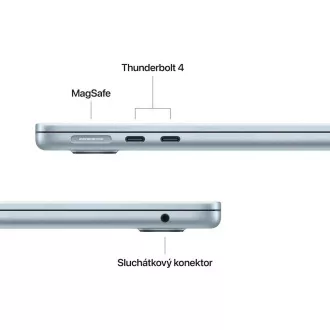 Apple MacBook Air 13"/M4/13,6"/2560x1664/16GB/256GB SSD/M4/Sequoia/Sky Blue/1R Apple MacBook Air 13"/M4/13,6"/2560x1664/16GB/256GB SSD/M4/Sequoia/Sky Blue/1R