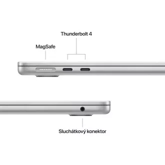 Apple MacBook Air 13"/M4/13,6"/2560x1664/16GB/256GB SSD/M4/Sequoia/Srebrna/1R Apple MacBook Air 13"/M4/13,6"/2560x1664/16GB/256GB SSD/M4/Sequoia/Srebrna/1R
