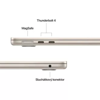 Apple MacBook Air 13"/M4/13,6"/2560x1664/16GB/256GB SSD/M4/Sequoia/Starlight/1R Apple MacBook Air 13"/M4/13,6"/2560x1664/16GB/256GB SSD/M4/Sequoia/Starlight/1R