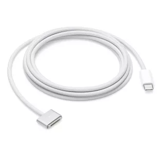 Kabel USB-C z MagSafe 3 (2 m) - srebrn
