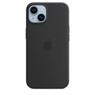 Silikonsko ohišje za iPhone 14 z MagSafe - polnoč
