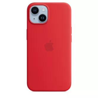 Silikonsko ohišje za iPhone 14 z državno članico - (IZDELEK)RDEČE
