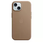 Ohišje za iPhone 15  FineWoven z MS - Taupe