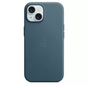Ohišje za iPhone 15  FineWoven z MS - Pacific Blue