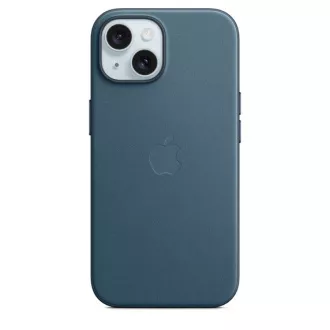 Ohišje za iPhone 15 FineWoven z MS - Pacific Blue Ohišje za iPhone 15 FineWoven z MS - Pacific Blue