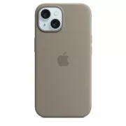 Silikonsko ohišje za iPhone 15 z MagSafe - Clay