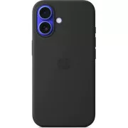Silikonsko ohišje za iPhone 16 z državo članico - črno